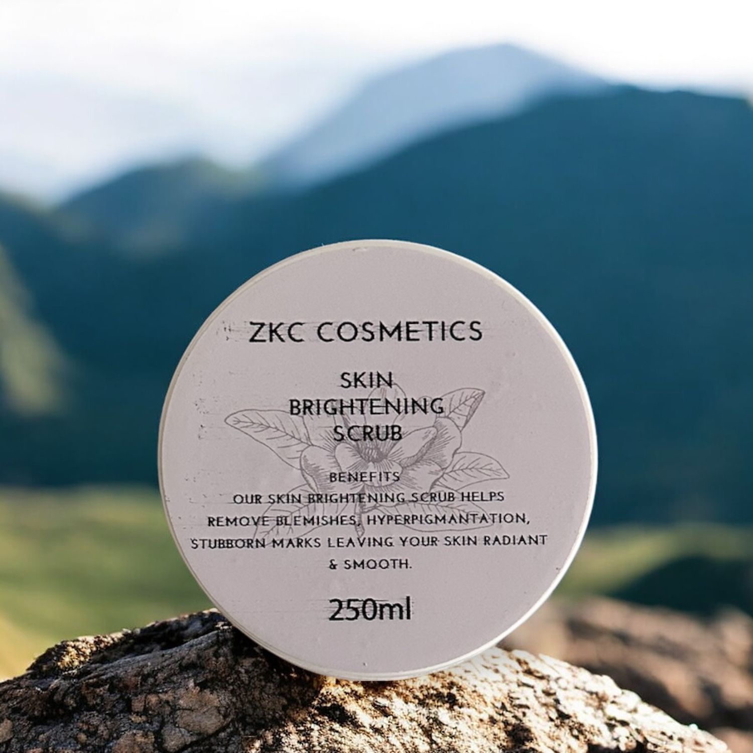 Brightening Body Scrub - exfoliates, brightens, and smooths skin